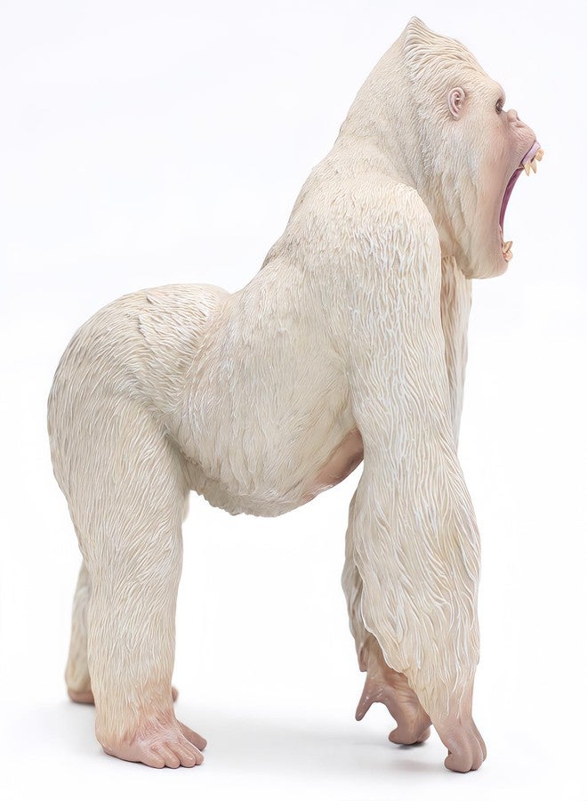 Higherbros Gorilla Toys Action Figure Rampage Gorilla Fight Mode Gorilla Ape Solid Wild Animal Figurines for Role Playing Story Telling Toy - Image 5